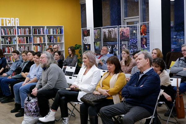 Встречи с участниками фестиваля «Белое пятно» состоялись в модельной библиотеке им. М. Е. Салтыкова-Щедрина