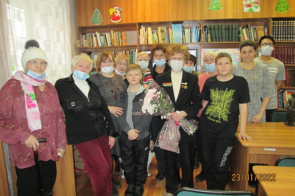 В библиотеке им. Л. Н. Сейфуллиной состоялась встреча с участницей блокады