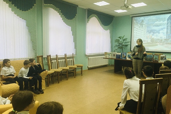 Маленькие читатели посетили виртуальную экскурсию «Памятники архитектуры города Новосибирска»